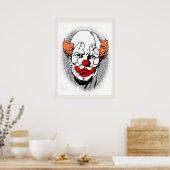 clown poster (Keuken)
