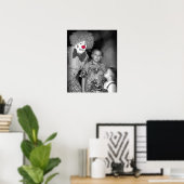 clown poster (Thuiskantoor)