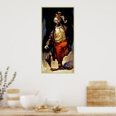 Clown poster painting  13 (Keuken)