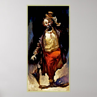 Clown poster painting 13