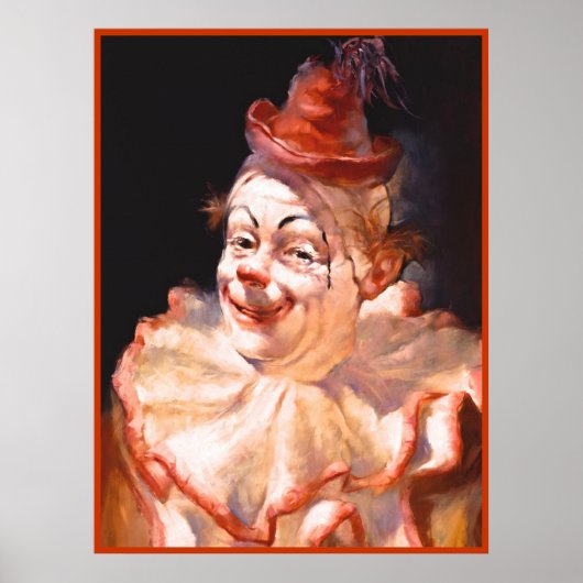 Clown poster painting 15 (Voorkant)
