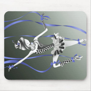 Clown Puppet Blue Ribbon Muismat