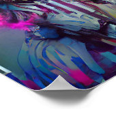 CLOWN QUEEN fantasieillustratie poster (Hoek)