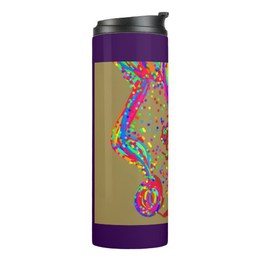 Clown Reindeer Thermosbeker (Gedraaid links)