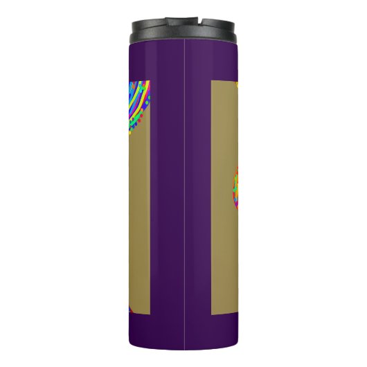 Clown Reindeer Thermosbeker (Achterkant)