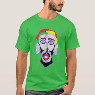 clown robot t-shirt