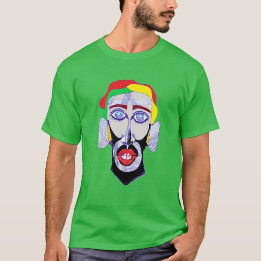 clown robot t-shirt (Voorkant)