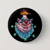 clown ronde button 5,7 cm (Voorkant)