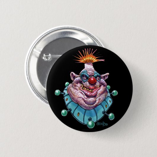 clown ronde button 5,7 cm (Voorkant /achterkant)