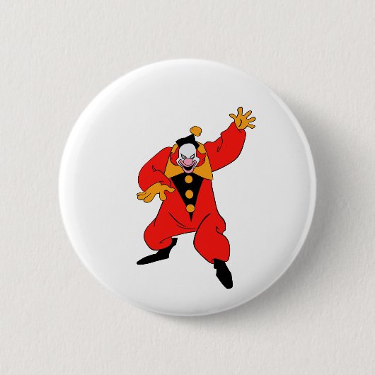clown ronde button 5,7 cm (Voorkant)