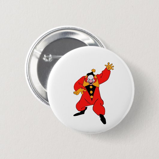  clown ronde button 5,7 cm (Voorkant /achterkant)