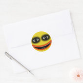 clown ronde sticker (Envelop)