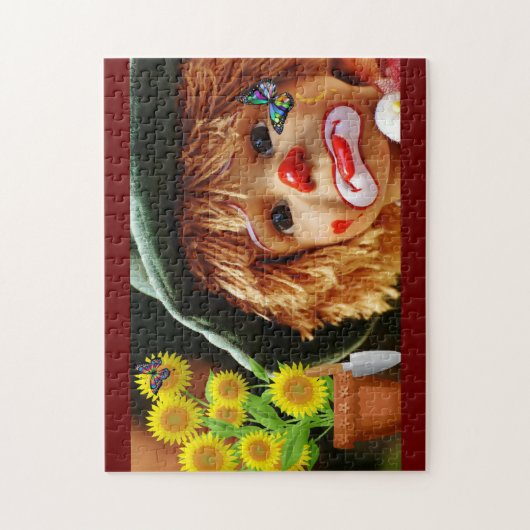 Clown Sad Face Happy Puzzle Legpuzzel (Verticaal)