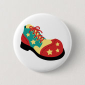 Clown Shoe Ronde Button 5,7 Cm (Voorkant)