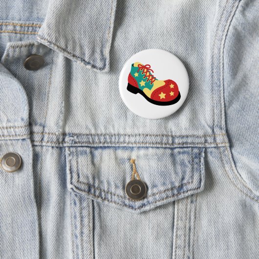 Clown Shoe Ronde Button 5,7 Cm (In situ)
