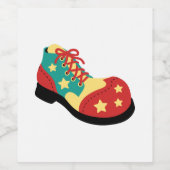 Clown Shoe Wijn Etiket (Enkel label)