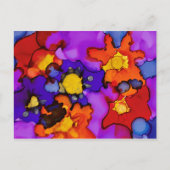 Clown-Show Briefkaart (Voorkant)