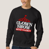 Clown Show Head Clown Trui (Voorkant)