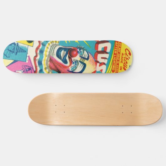 Clown Skateboard (Horizontaal)