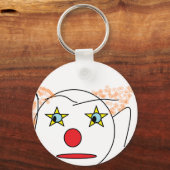 Clown Sketch Sleutelhanger (Voorkant)