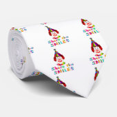 Clown Smile Stropdas (Opgerold)