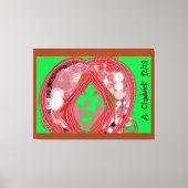 Clown Steampunk  Canvas Afdruk (Voorkant)