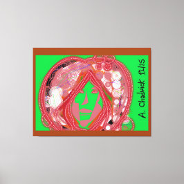 Clown Steampunk  Canvas Afdruk