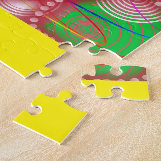 Clown Steampunk Jigsaw Puzzle Legpuzzel (Zijkant)