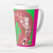 Clown Steampunk Large Mug Latte Mok (Rechterhoek)