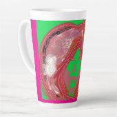 Clown Steampunk Large Mug Latte Mok (Linkerhoek)