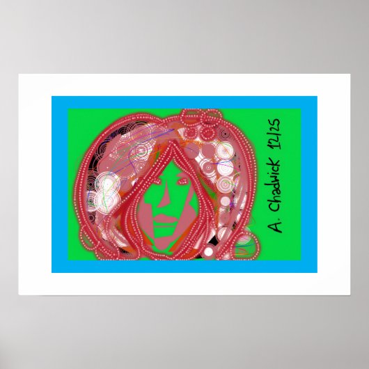 Clown Steampunk Poster (Voorkant)