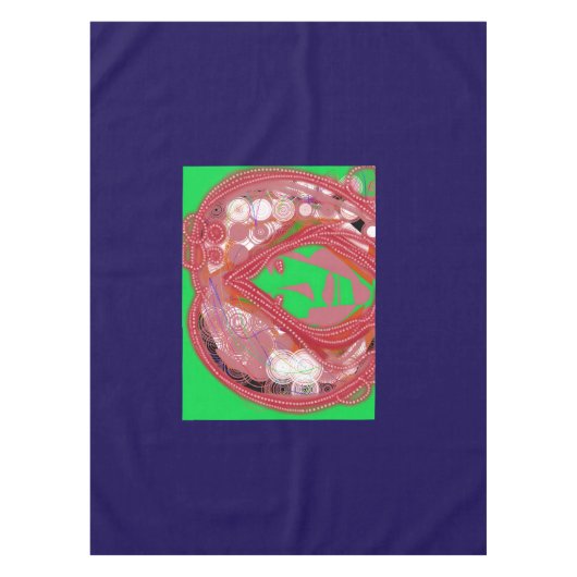 Clown Steampunk  Tafelkleed (Voorkant)