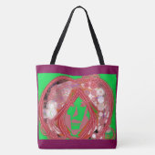 Clown Steampunk Tote Bag (Achterkant)