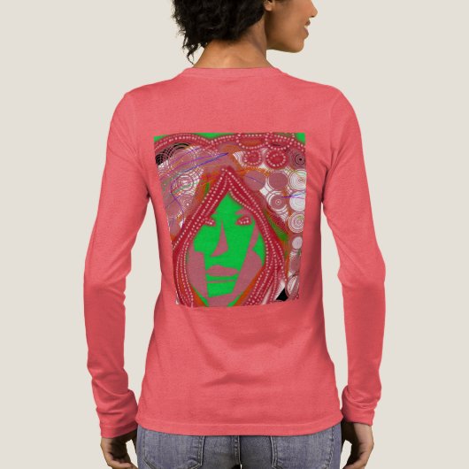 Clown Steampunk Tri-Blend Shirt (Achterkant)