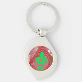 Clown Steampunk Wervelende Sleutelhanger