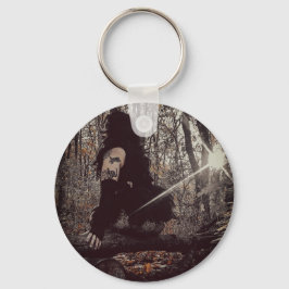 Clown sticker sleutelhanger