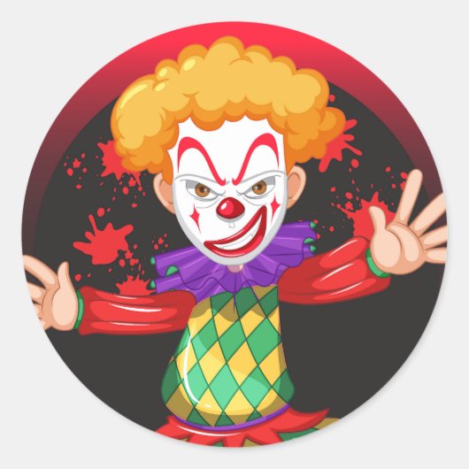 Clown Stickers (Voorkant)