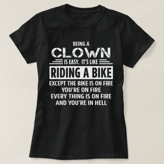 clown t-shirt (Design voorkant)