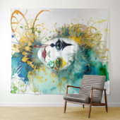 Clown Tapestry Wandkleed (In Situ (horizontaal))
