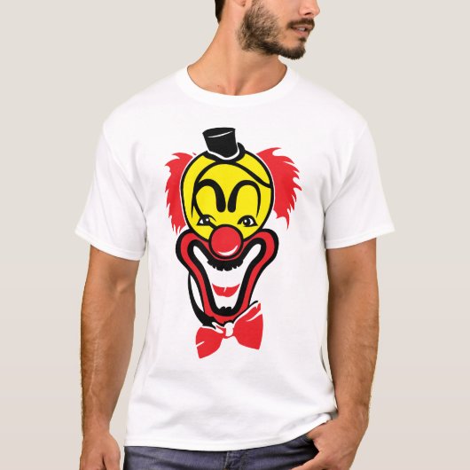 clown tennis, rode snavel t-shirt (Voorkant)