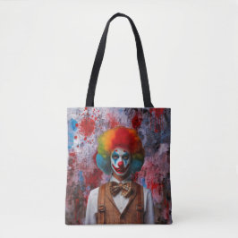 clown tote bag