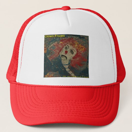 clown treur trucker pet (Voorkant)