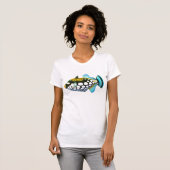 Clown Triggerfish Dames Shirt (Voorkant volledig)