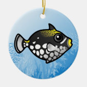 Clown Triggerfish Keramisch Ornament (Voorkant)