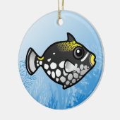 Clown Triggerfish Keramisch Ornament (Links)