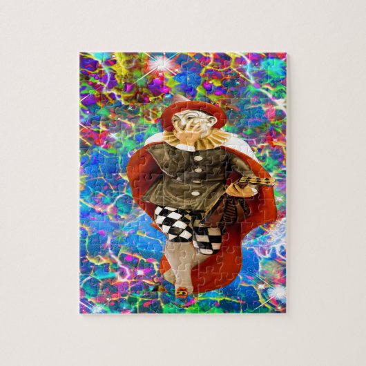 Clown Troubadour Legpuzzel (Verticaal)