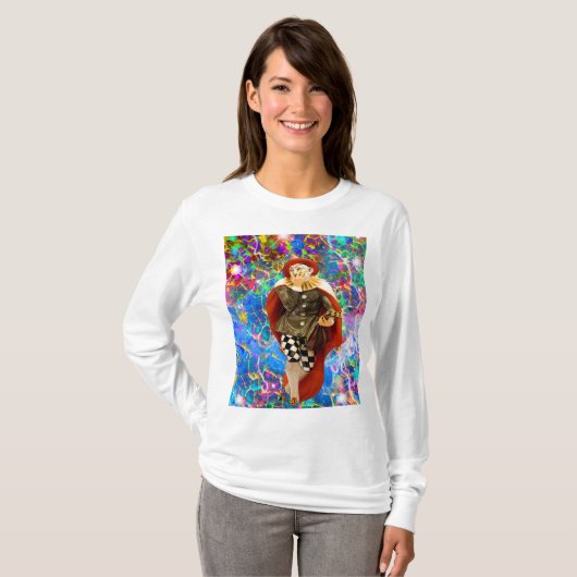 Clown Troubadour T-shirt (Voorkant volledig)