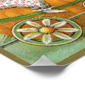 Clown Turkey Ride  Art Poster (Hoek)