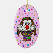 clown uil keramisch ornament (Rechts)