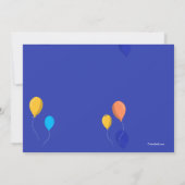 Clown Uitnodiging (Achterkant)